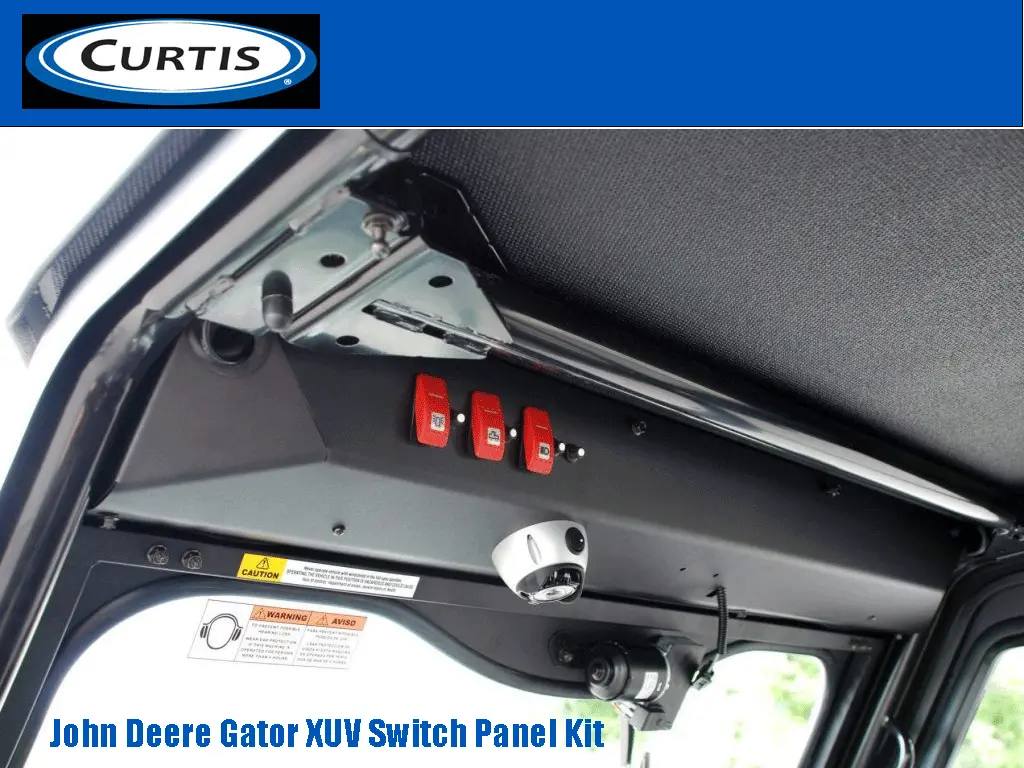 Curtis John Deere Gator Xuv Switch Panel Kit 1