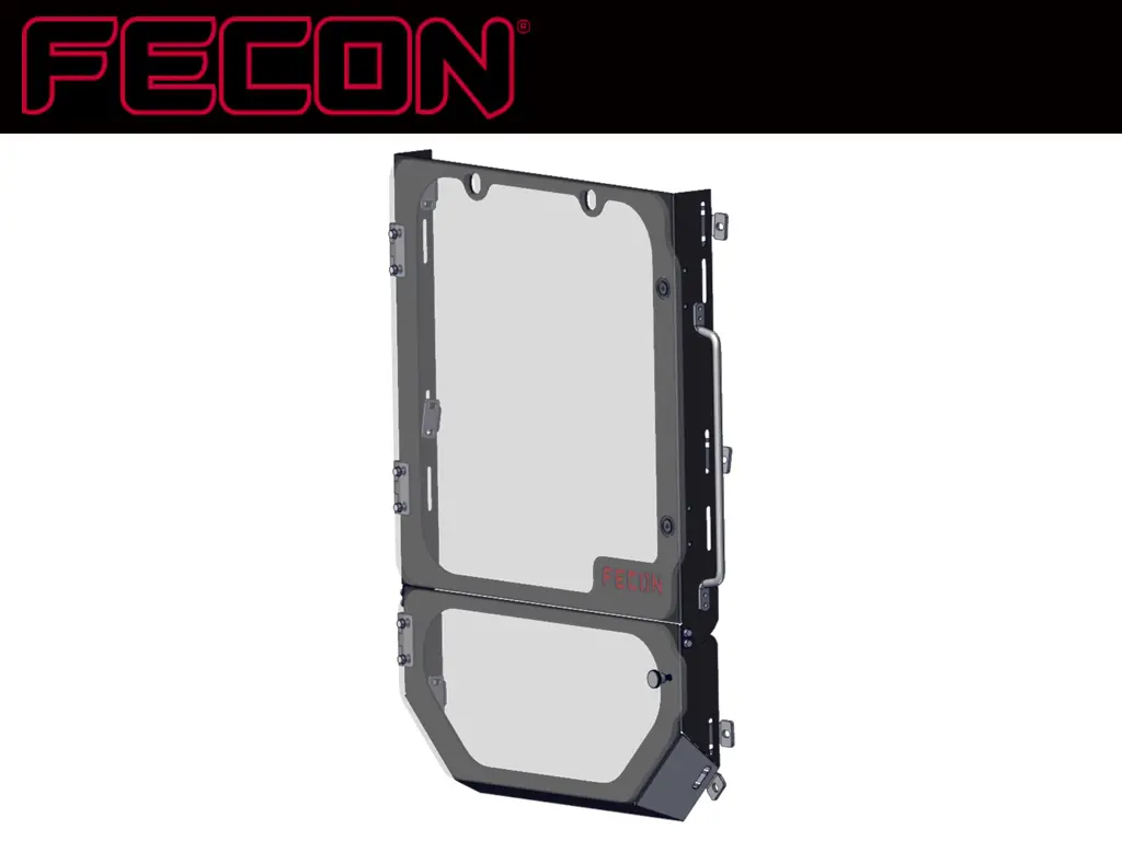 Fecon Excavator Cab Guard, Yanmar Mini Excavators 1