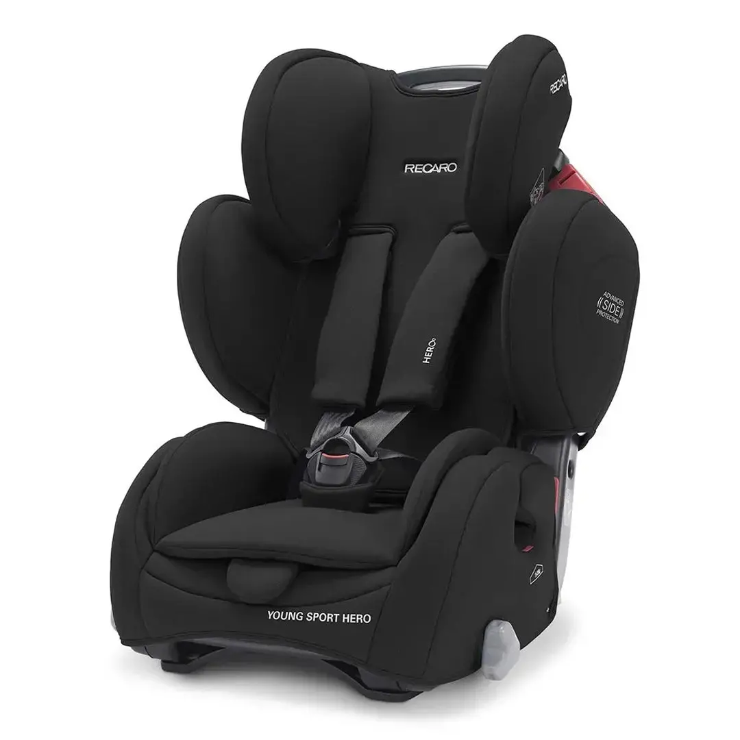 Recaro Kids Child Car Seat Young Sport Hero Core Deep Black 1