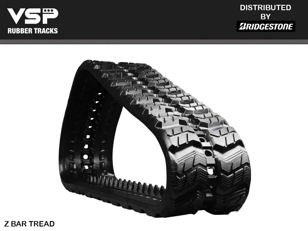 Vsp Rubber Z Bar Tracks, 450X55x86hdz 1