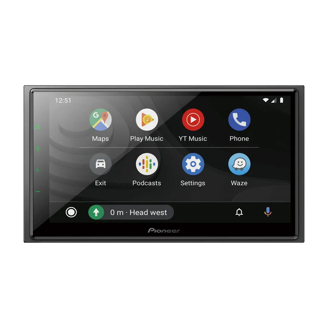 Pioneer 2Din Dmh-Z5350bt 6.8" Av Receiver Capacitive Screen, Wifi, Carplay/Android Auto & Weblink Hi-Res Audio 1