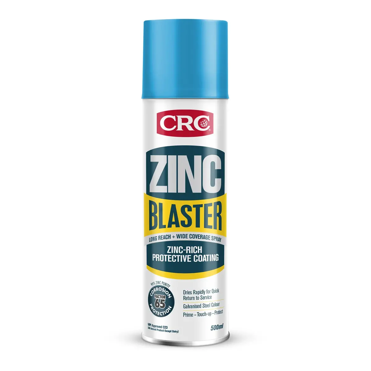 Crc Zinc Blaster - Long Reach, Rapid Dry Protection 500Ml 1