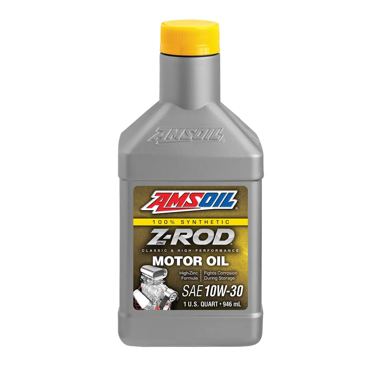 Amsoil 100% Synthetic Z-Rod Classic & High Performance Oil 10W30 1 Quart 1