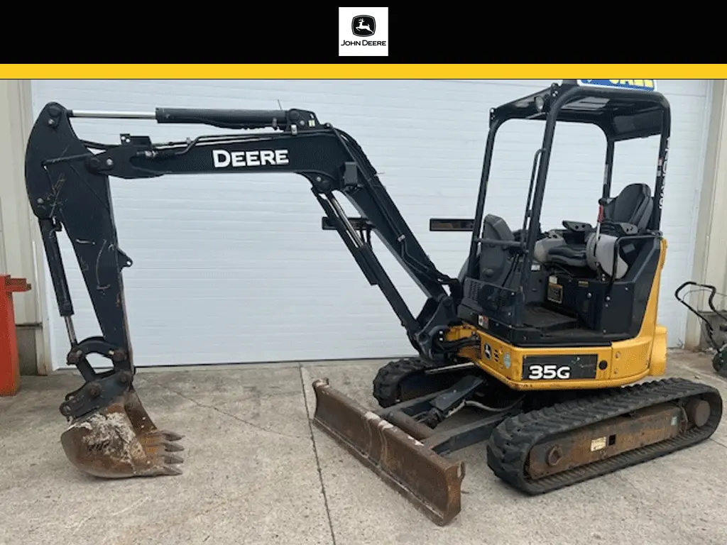 John Deere 35G Mini Excavator 1