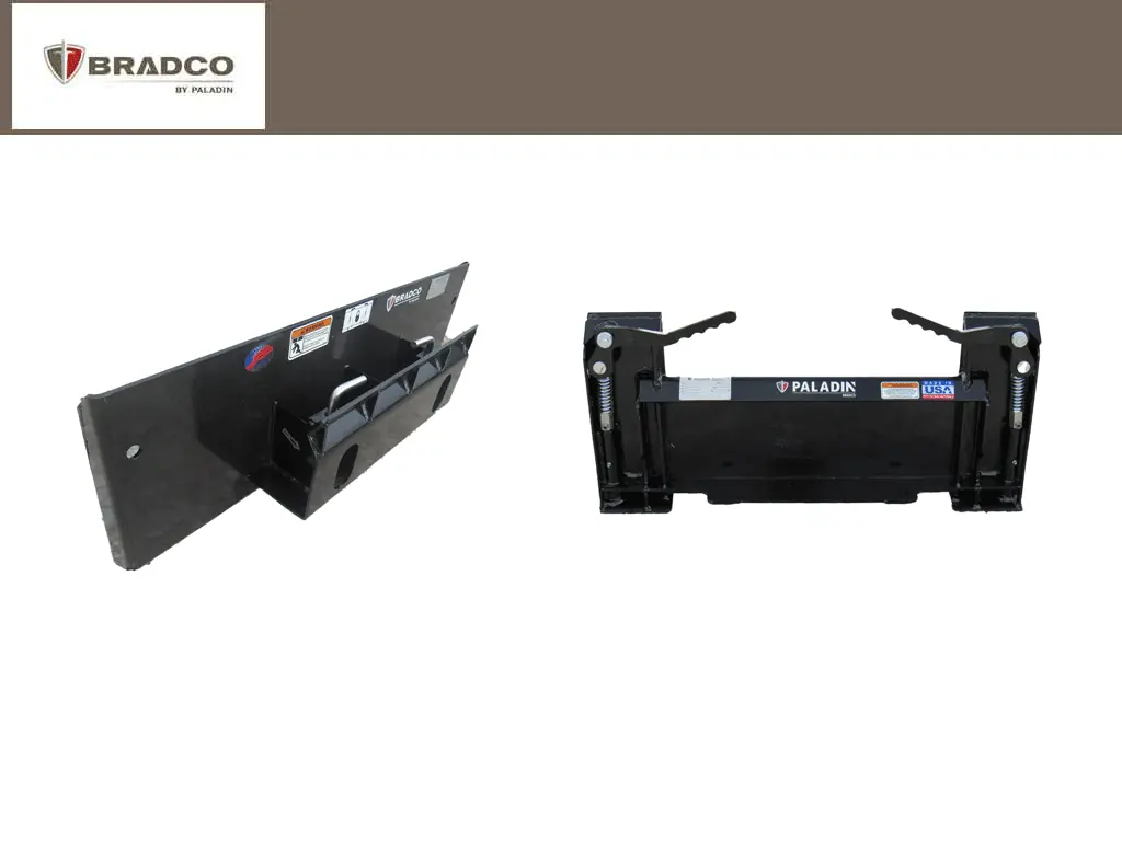 Bradco Adapter Plates For Mini Loaders 1