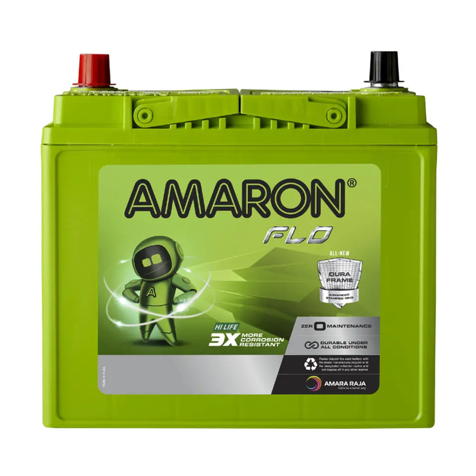 Amaron Battery Hi Life Flo 85D23l (Bh) / 1Smf With Base Hold-Down 1