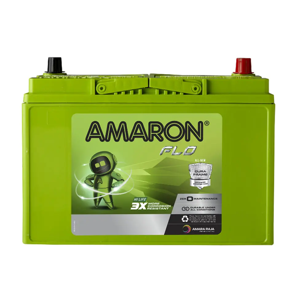 Amaron Battery Hi Life Flo 115D31l (Bh) / 3Smf Nx120-7L With Base Hold-Down 1