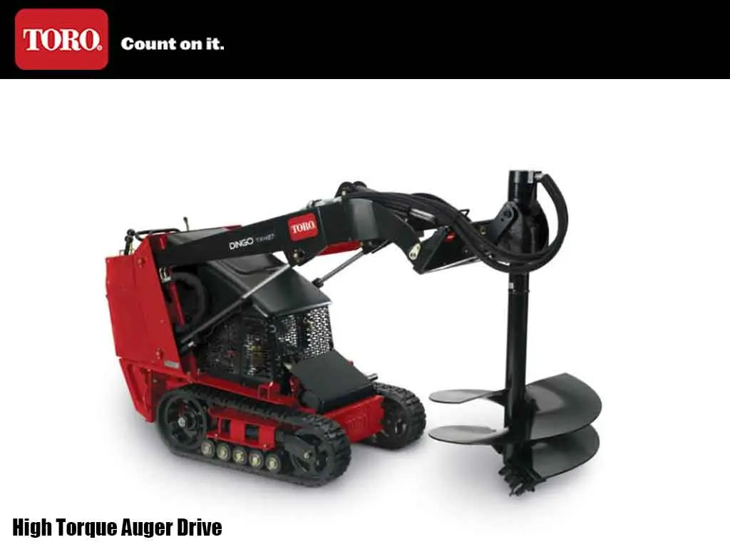 Toro Dingo High Torque Auger Drive For Mini Loader 1