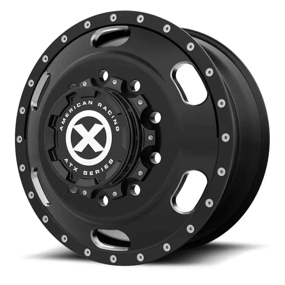 24.5X8.25 Atx 10X285mm Hub Pilot Black "Indy" Front 1