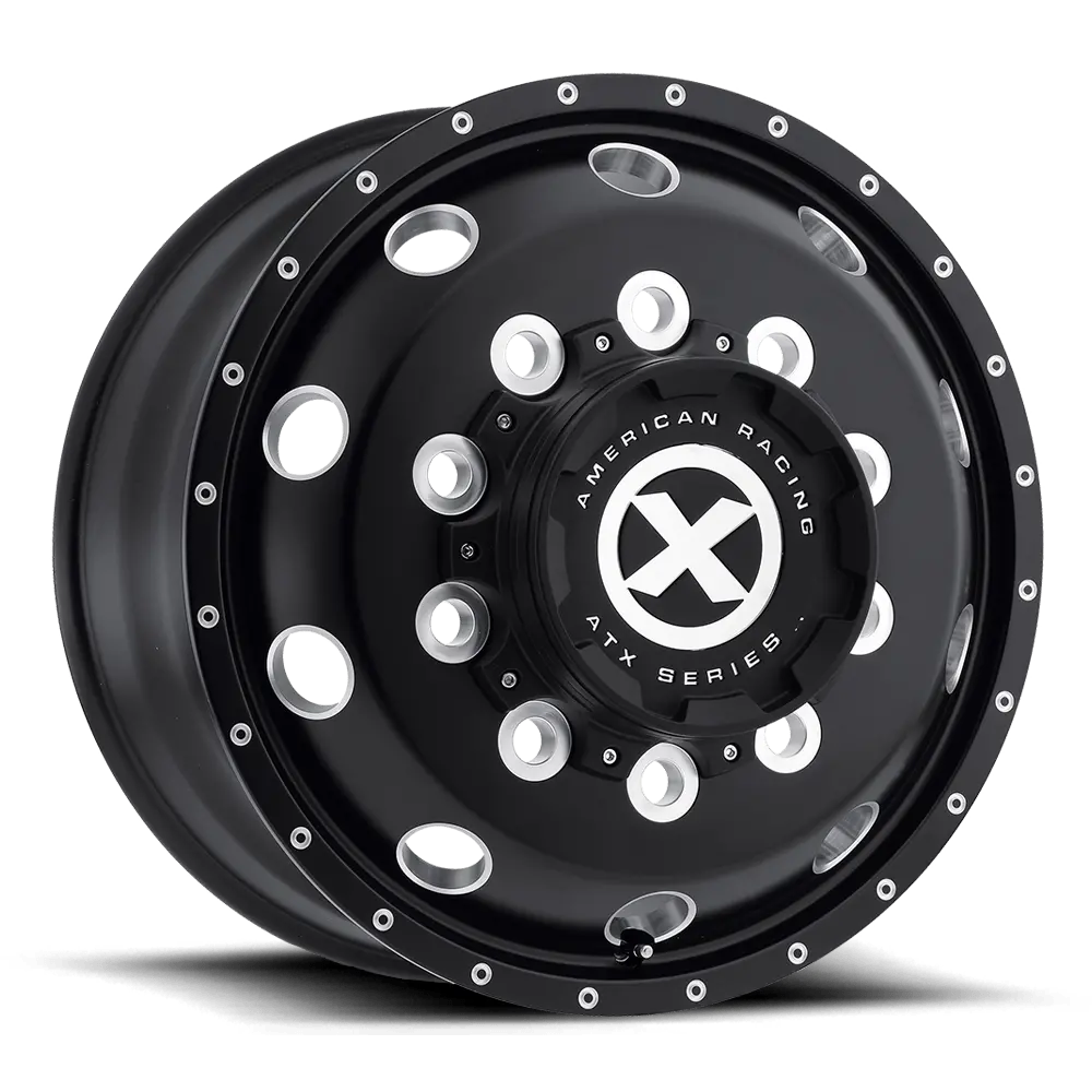 22.5X9.00 Atx 10X285mm Hub Pilot Black "Trex" Front 1