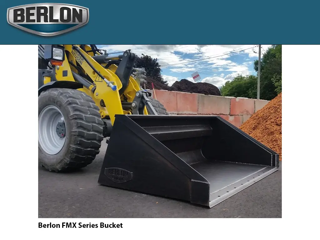 Berlon Fmx Series Buckets For Skid Steers 1