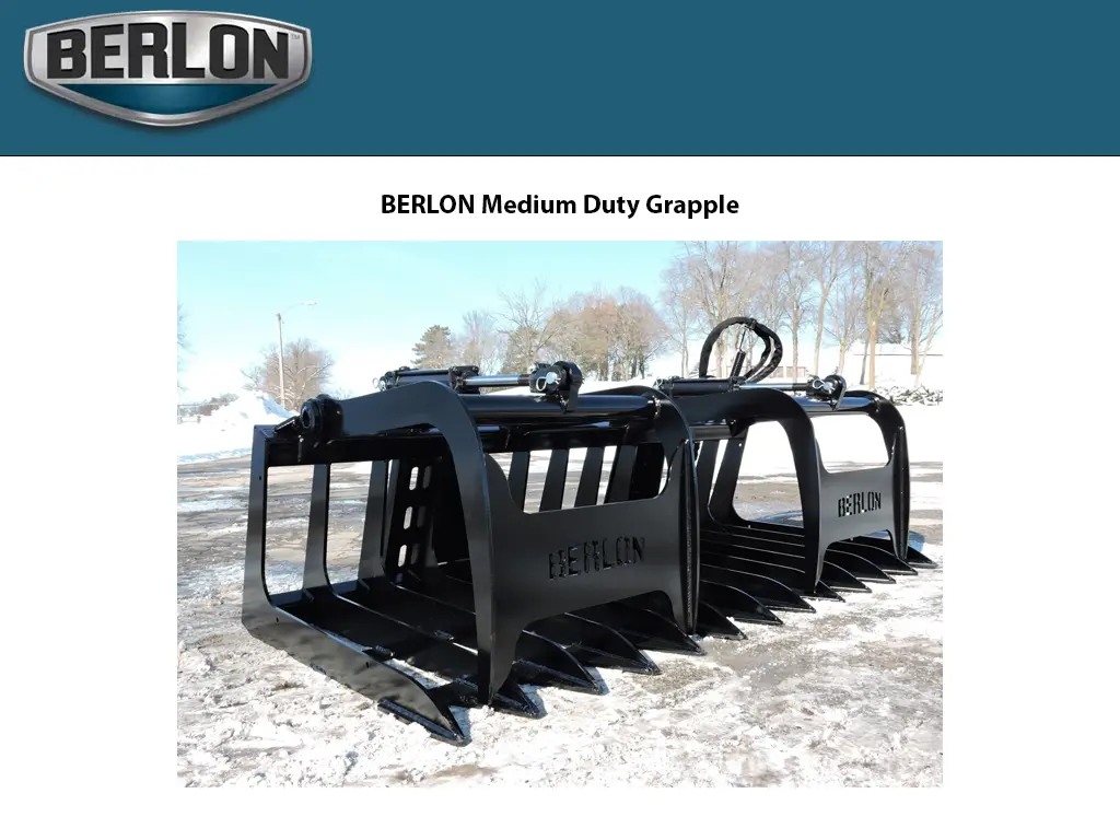 Berlon Medium Duty Grapple For Skid Steers 1