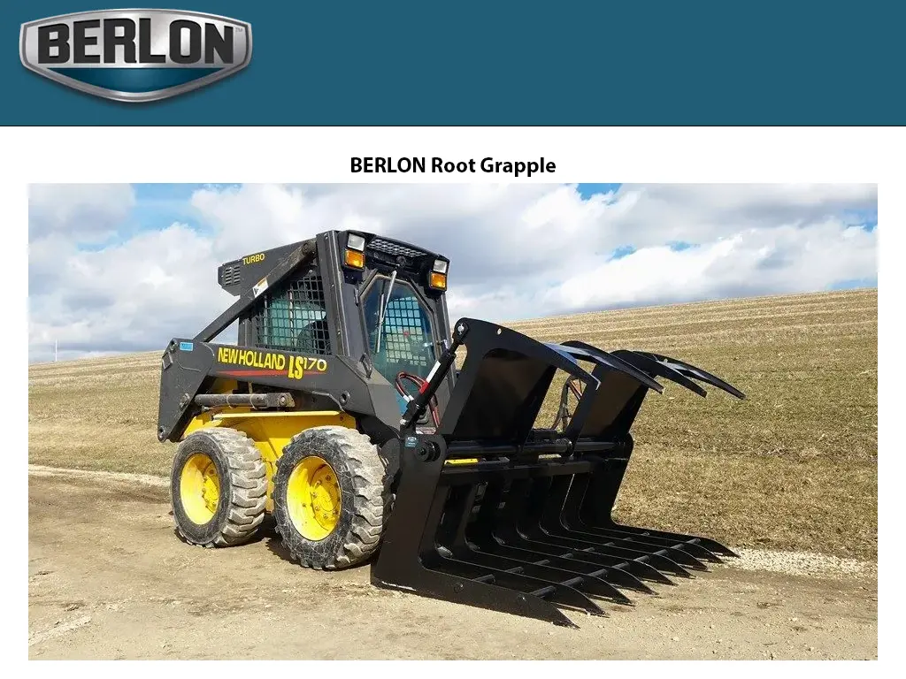 Berlon Root Grapple For Skid Steers 1