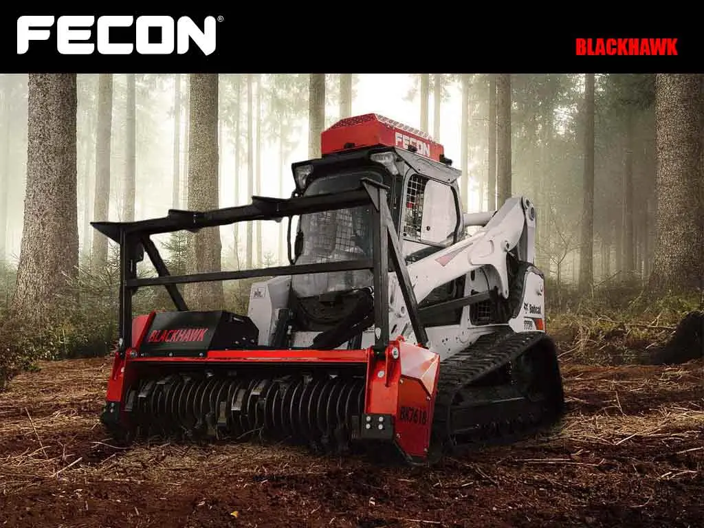 Fecon Blackhawk Drum Mulcher For Skid Steers 1