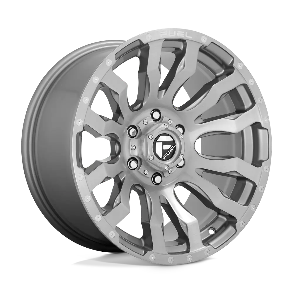 Fuel Blitz D693 Platinum Finish Aluminum Wheel 1