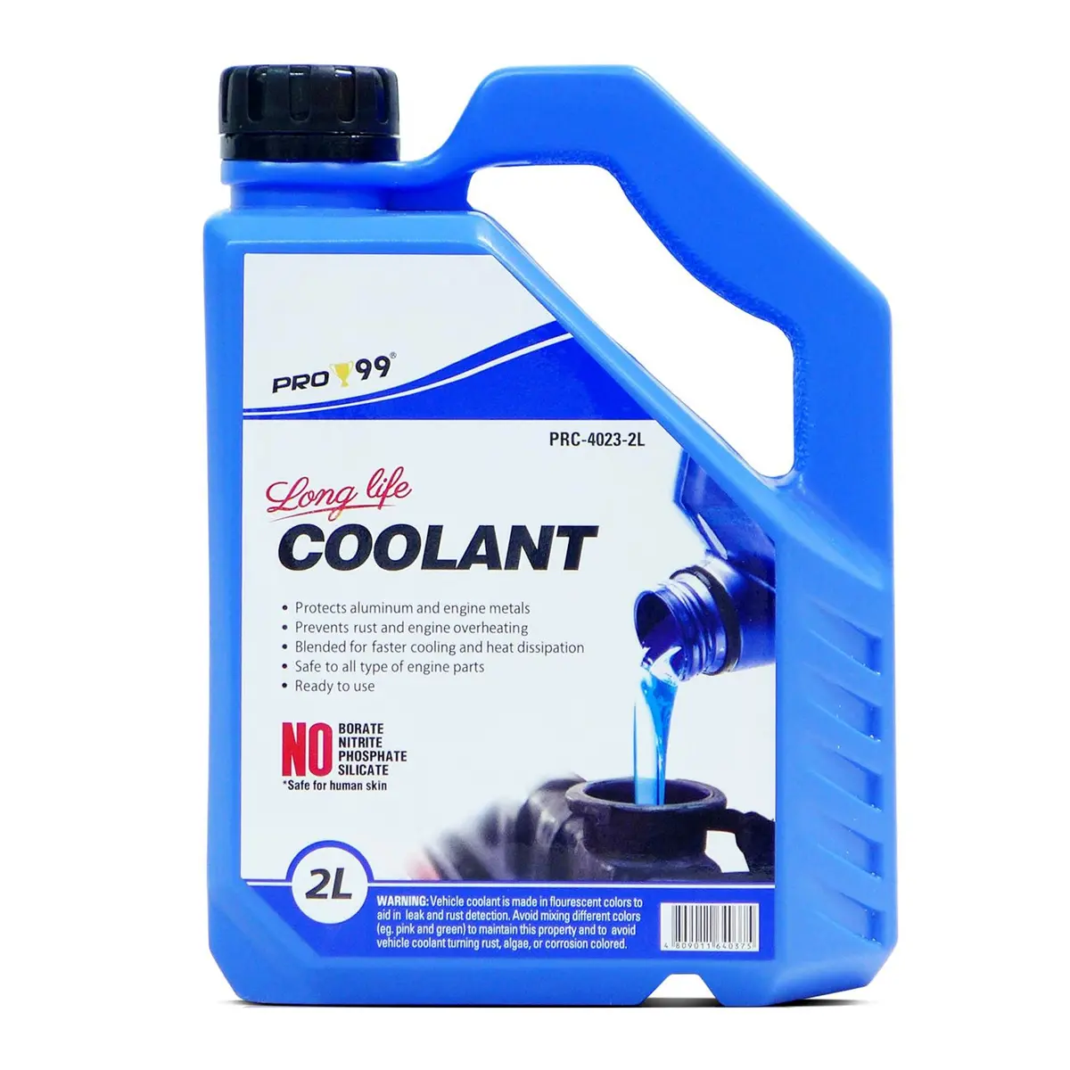 Pro-99 Long Life Coolant Blue 2 Liters 1