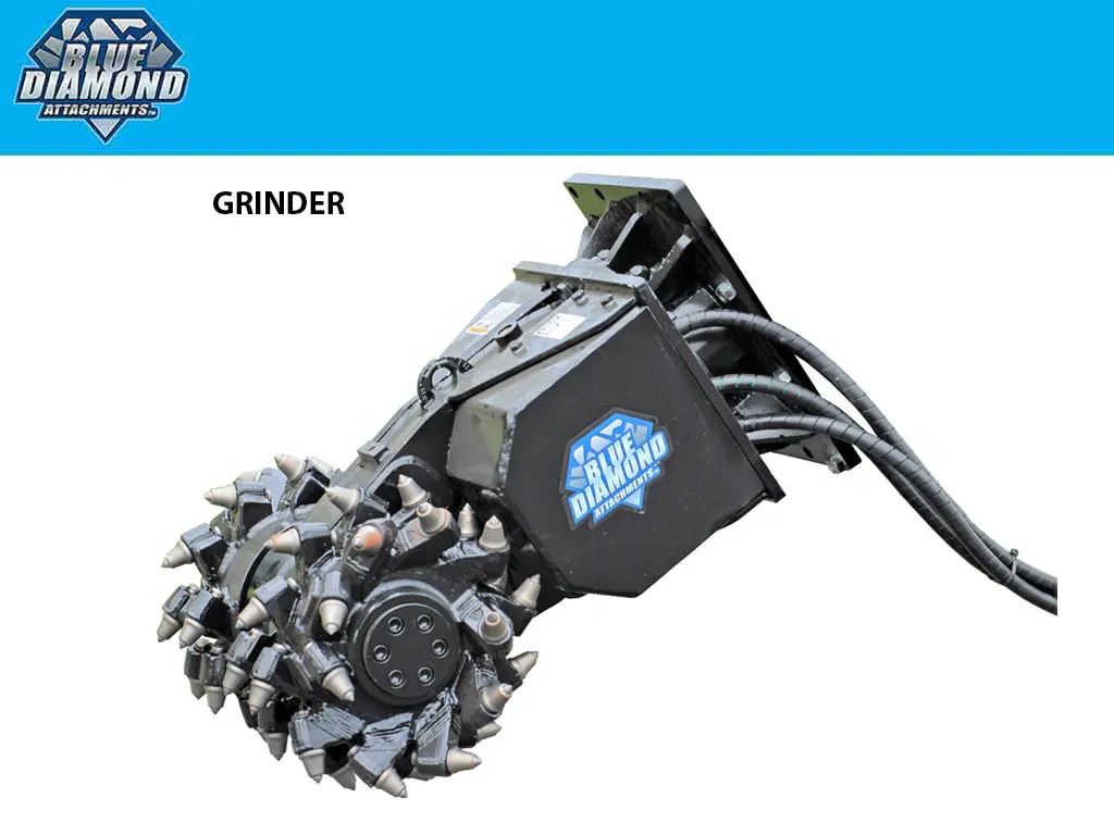 Blue Diamond Grinder Rock & Concrete 1