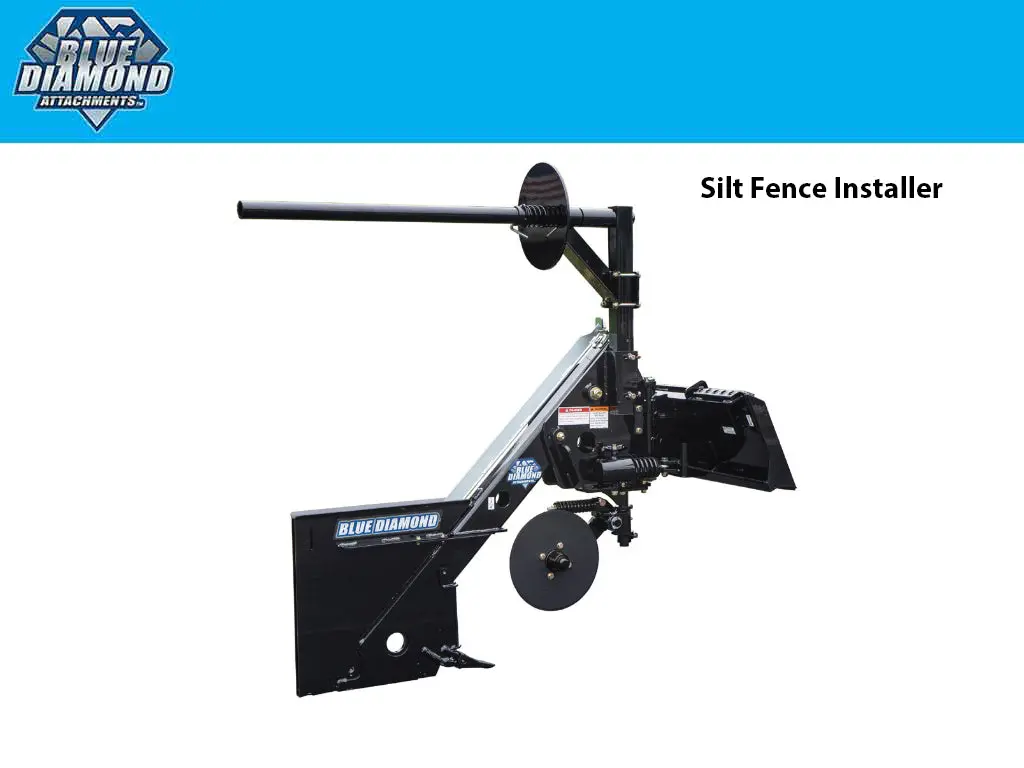 Blue Diamond Silt Fence Installer 1