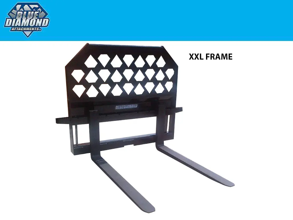 Blue Diamond Pallet Forks, Xxl Frame, (Ssl)(Ctl) 1