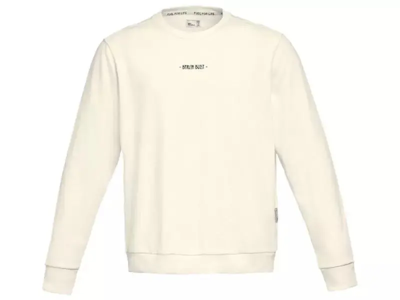 Bmw Motorrad Men's Berlin Built Sweatshirt, Off-White 1