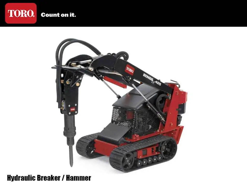 Toro Dingo Hammer For Mini Loader 1