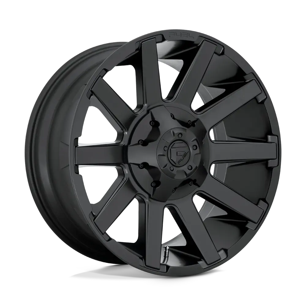 Fuel Contra D437 Satin Black Aluminum Wheel 1