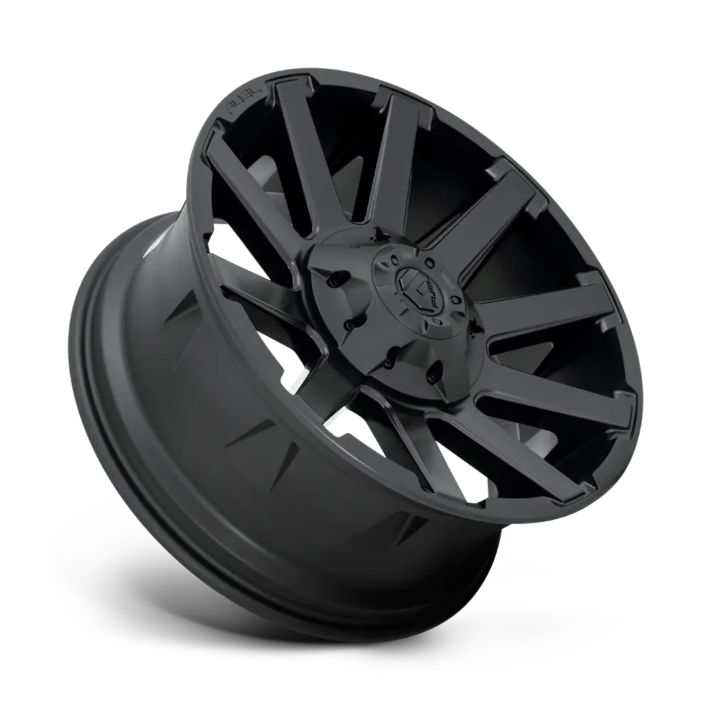 Fuel Contra D437 Satin Black Aluminum Dodge Ram Srw Wheel Kit (8X6.5) 3