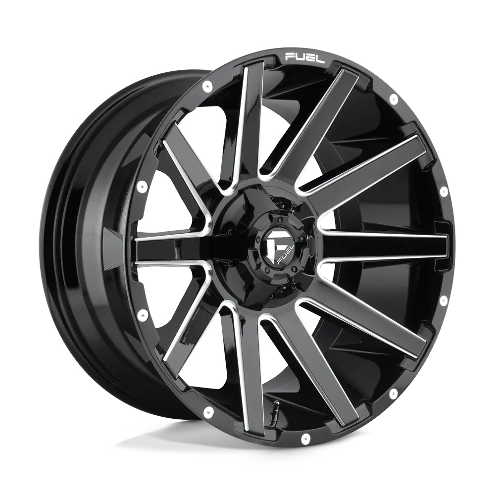 Fuel Contra D615 Gloss Black Aluminum Wheel 1