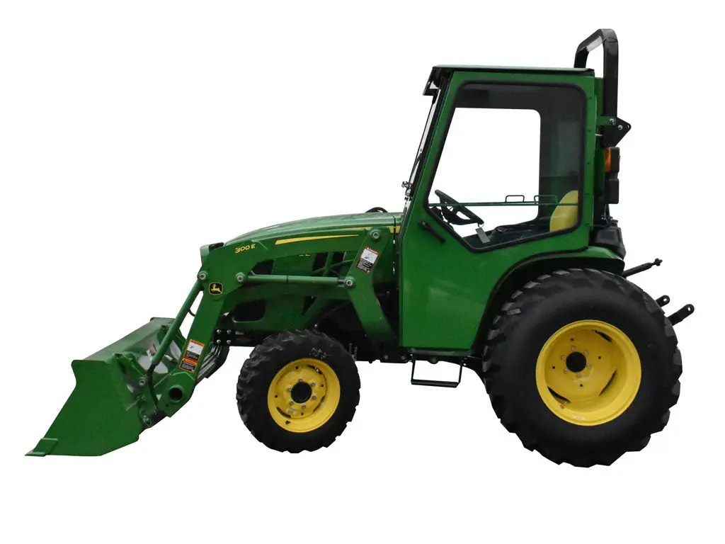 Curtis Enclosed Advantage Cab For John Deere 3E Tractor 1