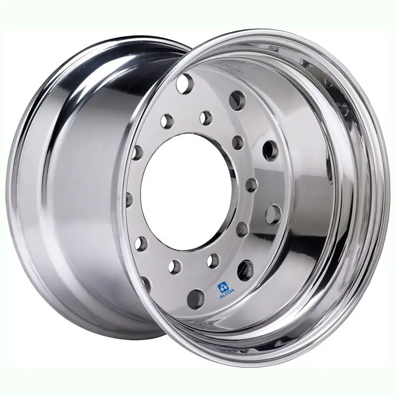 22.5X14 Hub Pilot X-One Alcoa 0" Offset-Mirror Polish Finish 1
