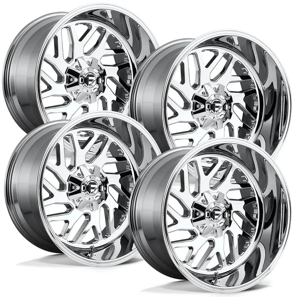 Fuel Triton D609 Chrome Finish Aluminum Chevy / Gmc Srw Wheel Kit (8X180) 1