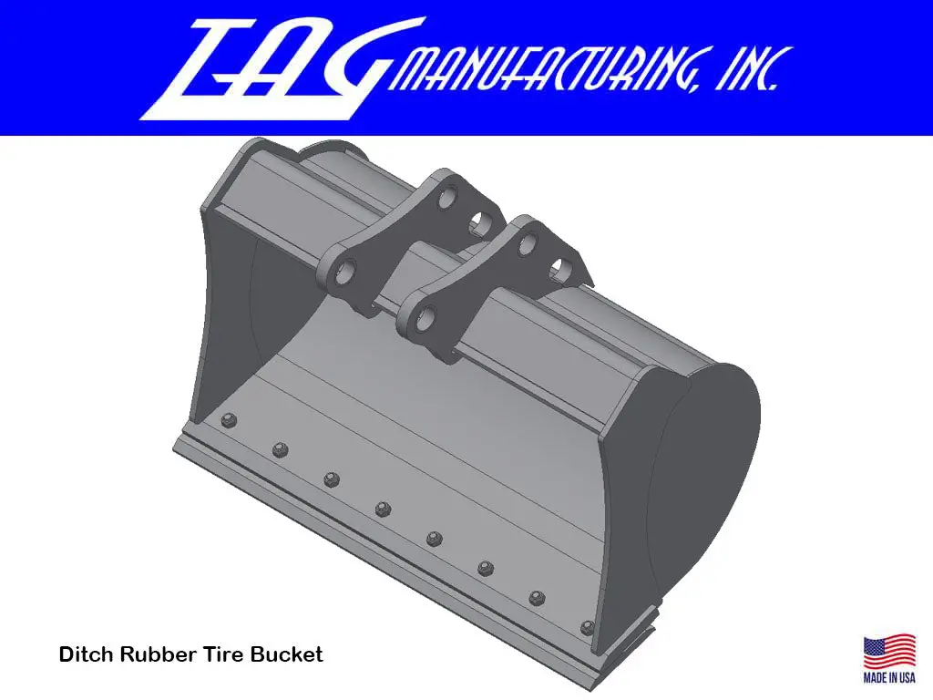 Tag Ditch Buckets For 16+ Foot Backhoes 1