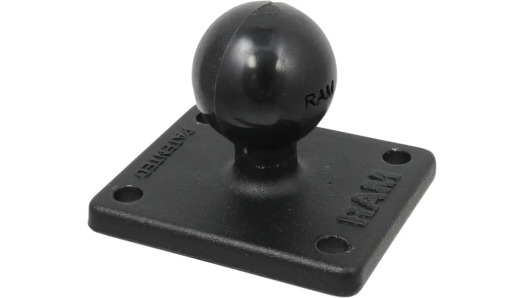 Ram Mounts Ball Adapter With Amps Plate Ram-B-347U 1
