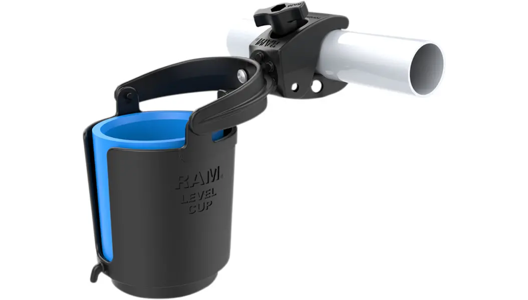 Ram Mounts Tough-Claw™ Mount With Level Cup™ Drink Holder  Ram-B-132-400U 1