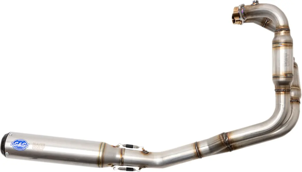 S&S Qualifier 2:1 Race-Only Exhaust System For Royal Enfield 650S 1