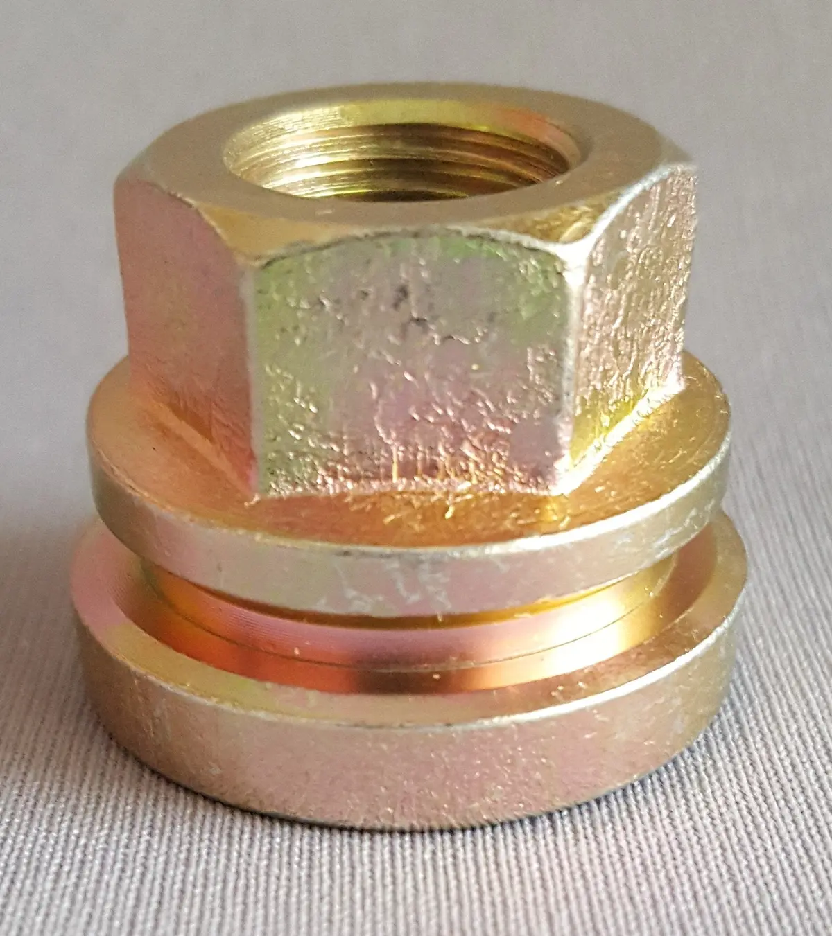 Two-Piece Flange Nuts M14x1.5 Stud 22Mm Hex (Haltec) 1