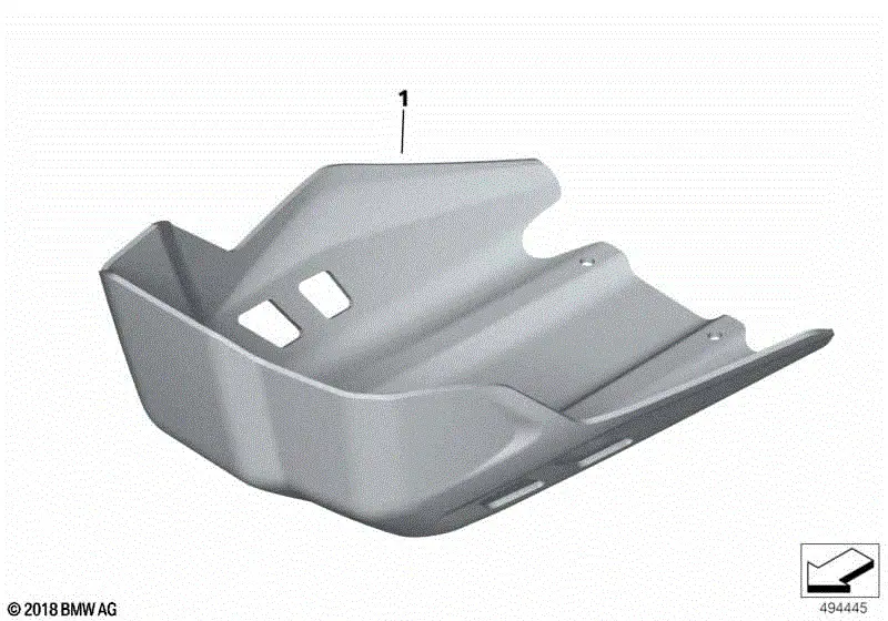 Bmw Aluminum Engine Protection Guard Skid Plate G310gs G310r 1