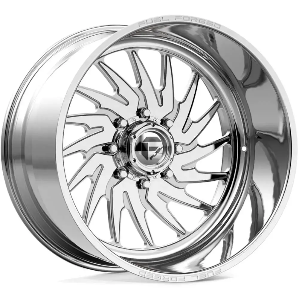 Fuel Forged Shank Ff110 Polished Aluminum Wheel 1