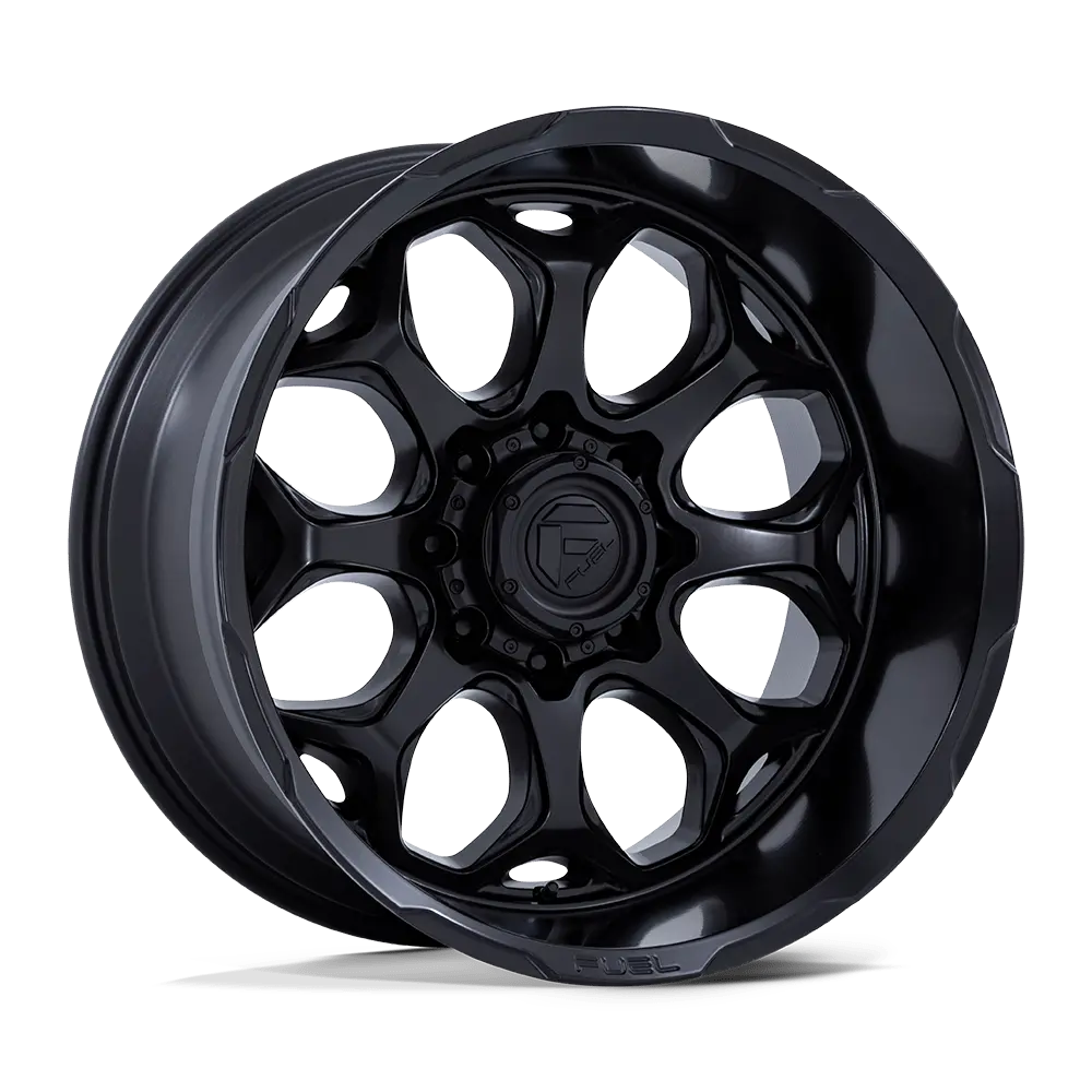 Fuel Scepter D862 Blackout Finish Aluminum Wheel 1