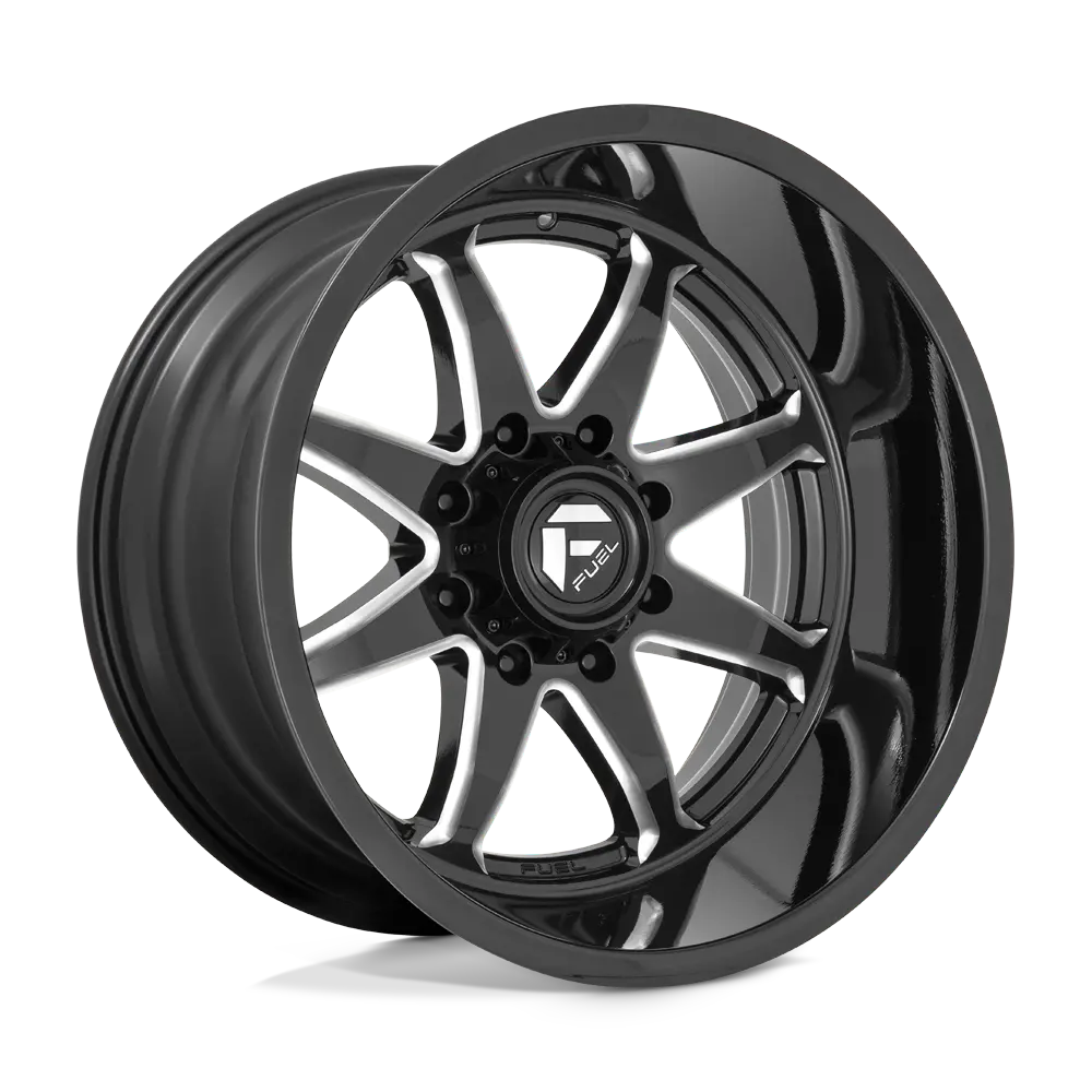 Fuel Hammer D749 Black Aluminum Wheel 1