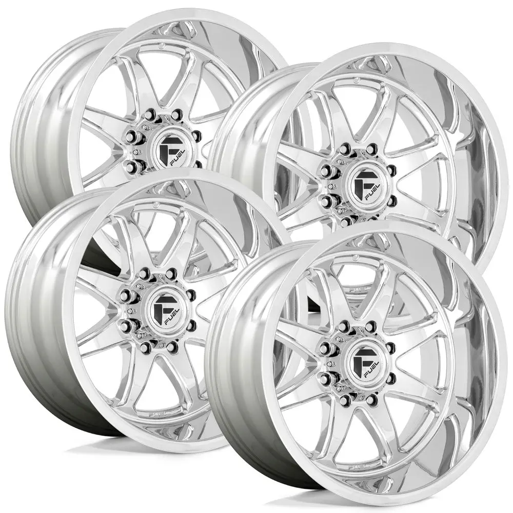 Fuel Hammer D748 Polished Aluminum Dodge Ram Srw Wheel Kit (8X6.5) 1