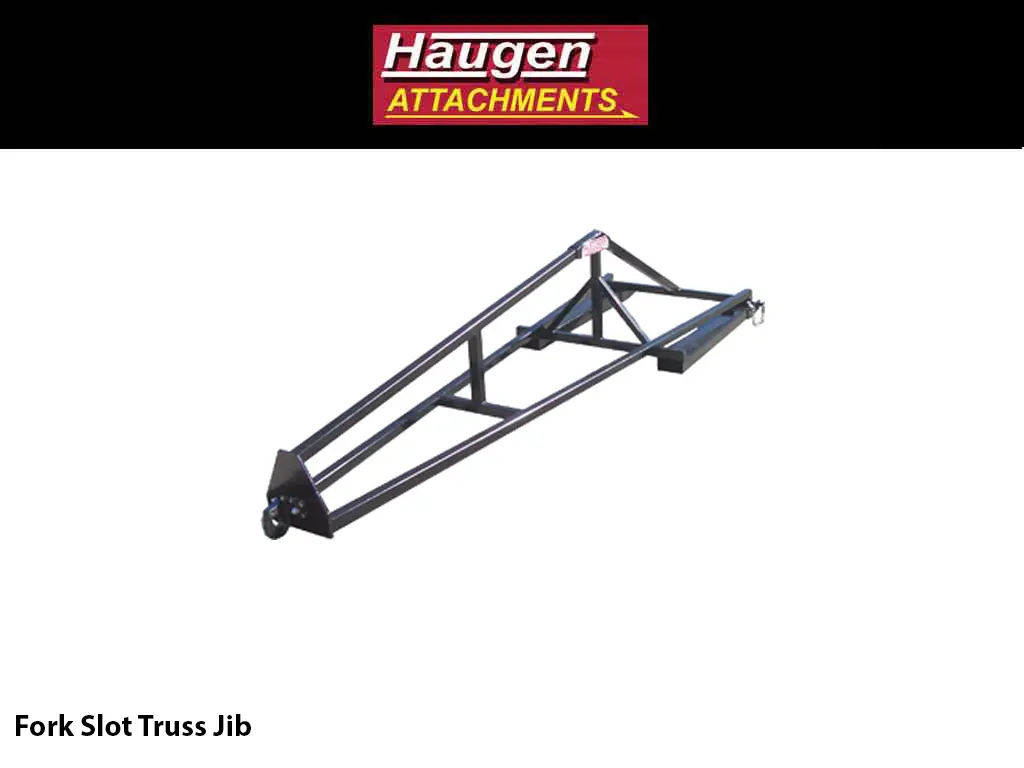 Haugen Slot Truss Jibs For Forklifts 1