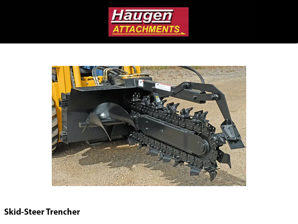 Haugen Trenchers For Skid Steers 1