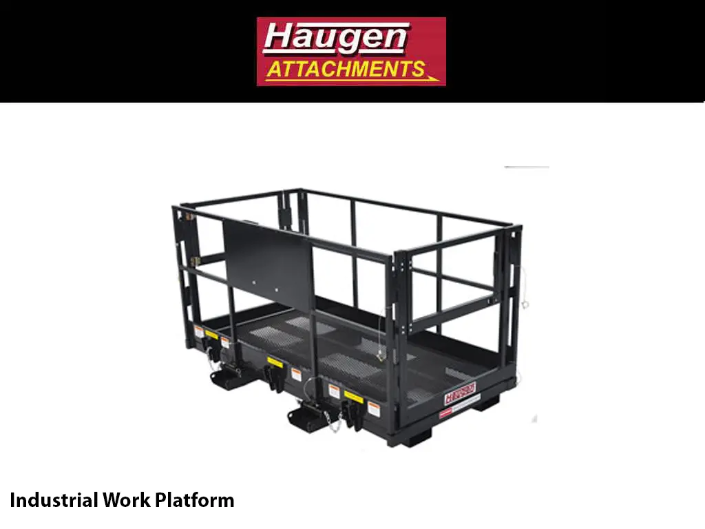 Haugen Industrail Work Platforms For Telehandlers 1