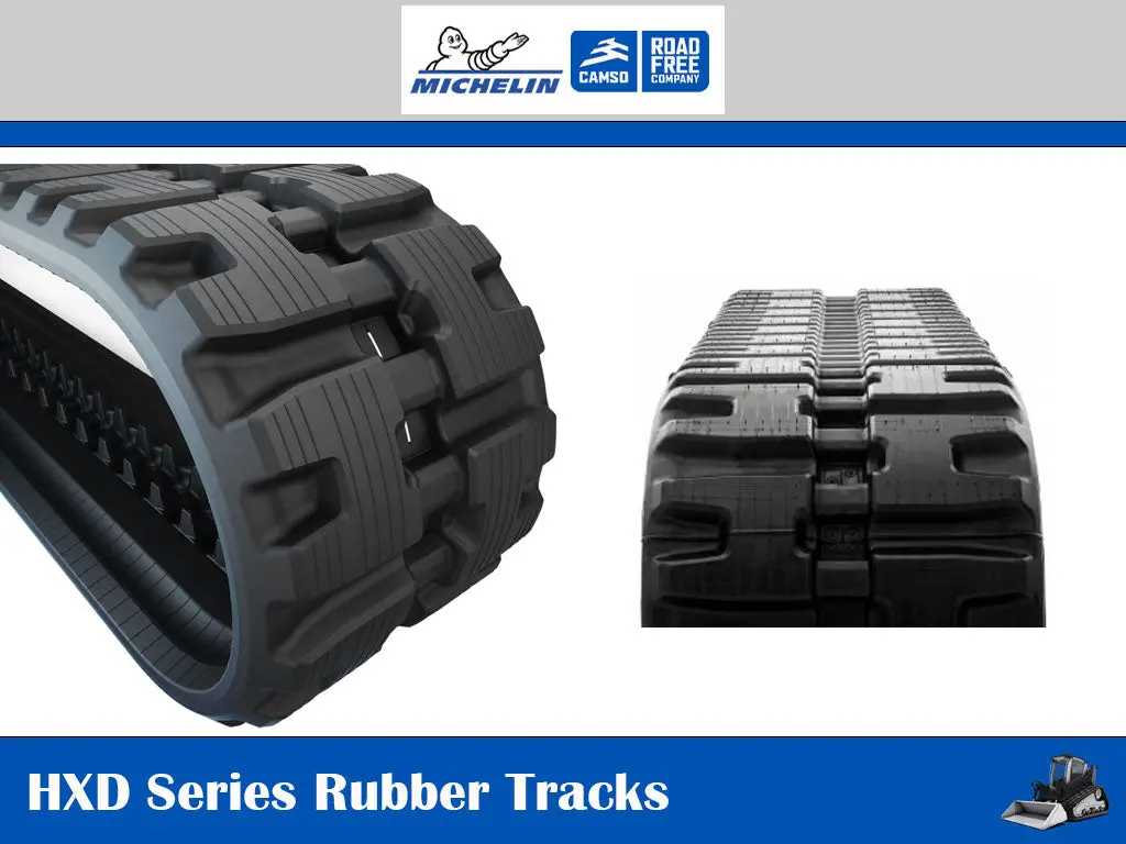 Hxd400x52x86hhbbe Michelin Camso Hxd Series Rubber Tracks For Compact Track Loaders, 400X52x86 1