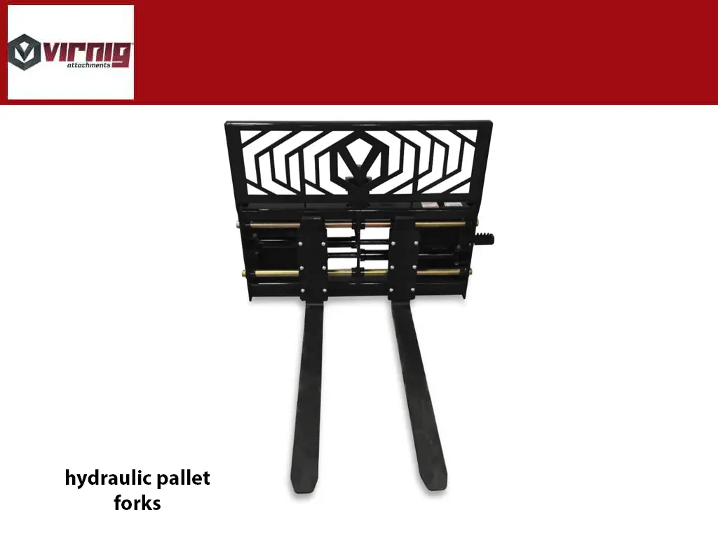Virnig Hydraulic Adjust Pallet Fork (Ssl) (Ctl) 1