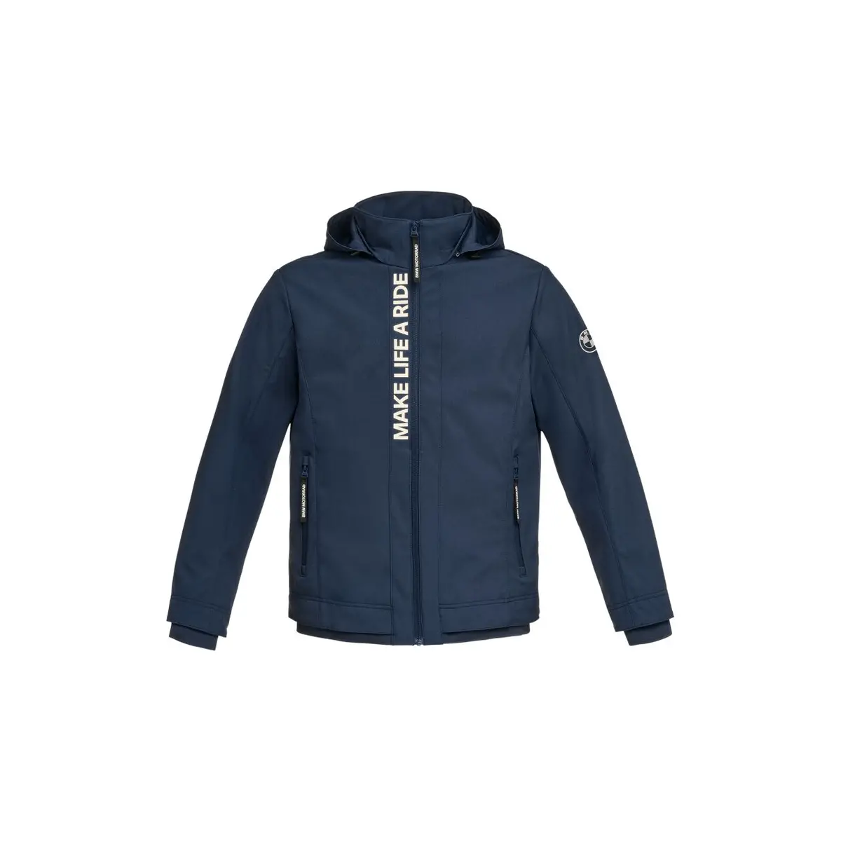 Bmw Motorrad Softshell Jacket Make Life A Ride Blue 1