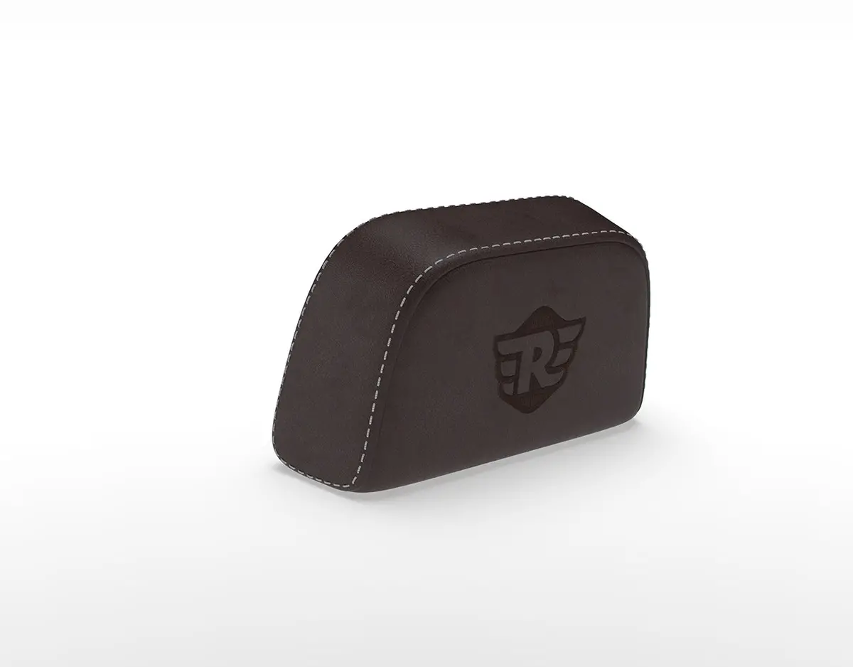 Brown Passenger Backrest Pad For Classic 350/ Bullet 350 1