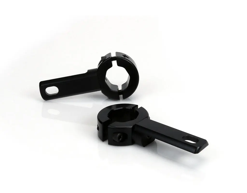 Driving Light Mount - Articulating Bar Clamp 21Mm-29Mm, Black 1