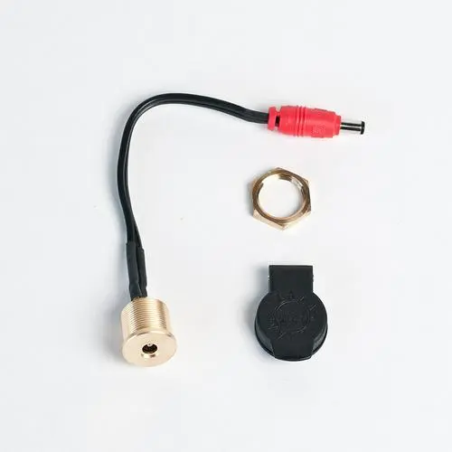 Dc Coax Jack Panel Mount W/6In Coax Plug Cable 1